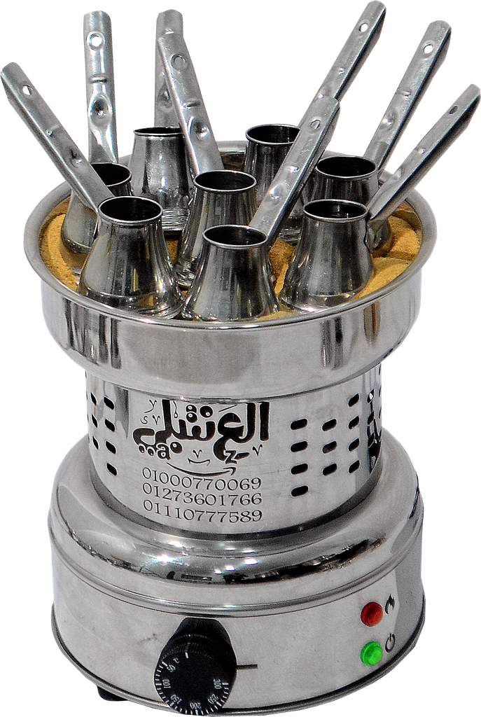 رمالة كوادرو استانلس فضي